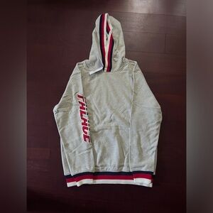 Palace hoodie split grey large